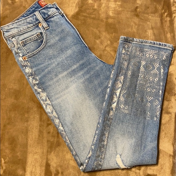 Lucky Brand high rise tomboy jeans - Picture 3 of 6